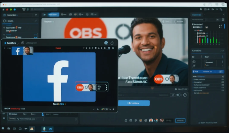 Cara Live Streaming di Facebook Menggunakan OBS